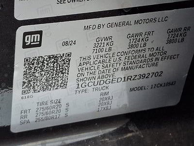 2024 Chevrolet Silverado 1500 4WD Crew Cab Short Bed LTZ