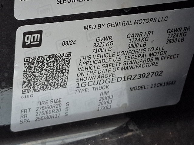 2024 Chevrolet Silverado 1500 4WD Crew Cab Short Bed LTZ