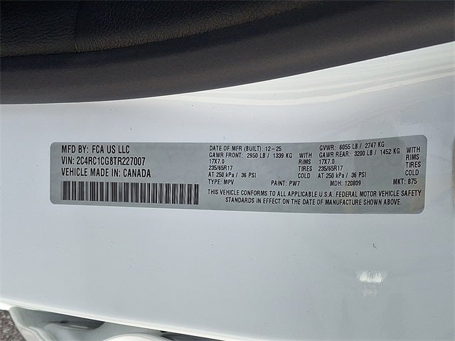 2026 Chrysler Voyager VOYAGER LX