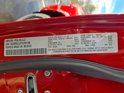 2026 RAM 2500 RAM 2500 BLACK EXPRESS CREW CAB 4X4 6'4' BOX