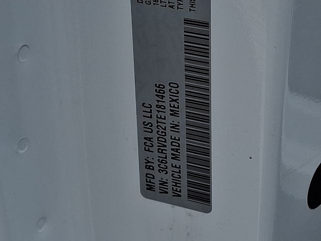 2026 RAM ProMaster 2500 RAM PROMASTER 2500 TRADESMAN CARGO VAN HIGH ROOF 159' WB