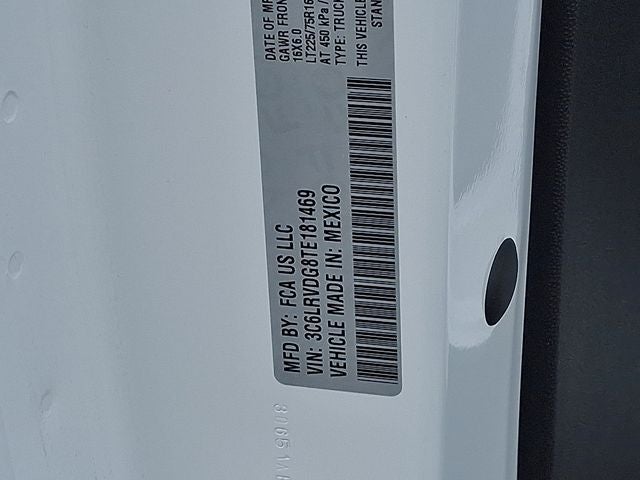 2026 RAM ProMaster 2500 RAM PROMASTER 2500 TRADESMAN CARGO VAN HIGH ROOF 159' WB