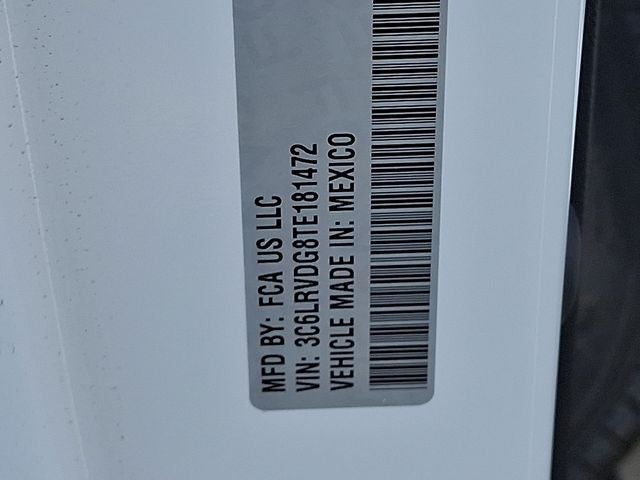 2026 RAM ProMaster 2500 RAM PROMASTER 2500 TRADESMAN CARGO VAN HIGH ROOF 159' WB