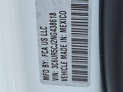 2022 RAM 2500 Tradesman Crew Cab 4x4 6'4' Box