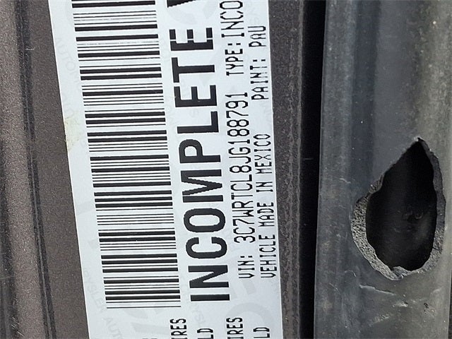 2018 RAM 3500 Tradesman/SLT/Laramie