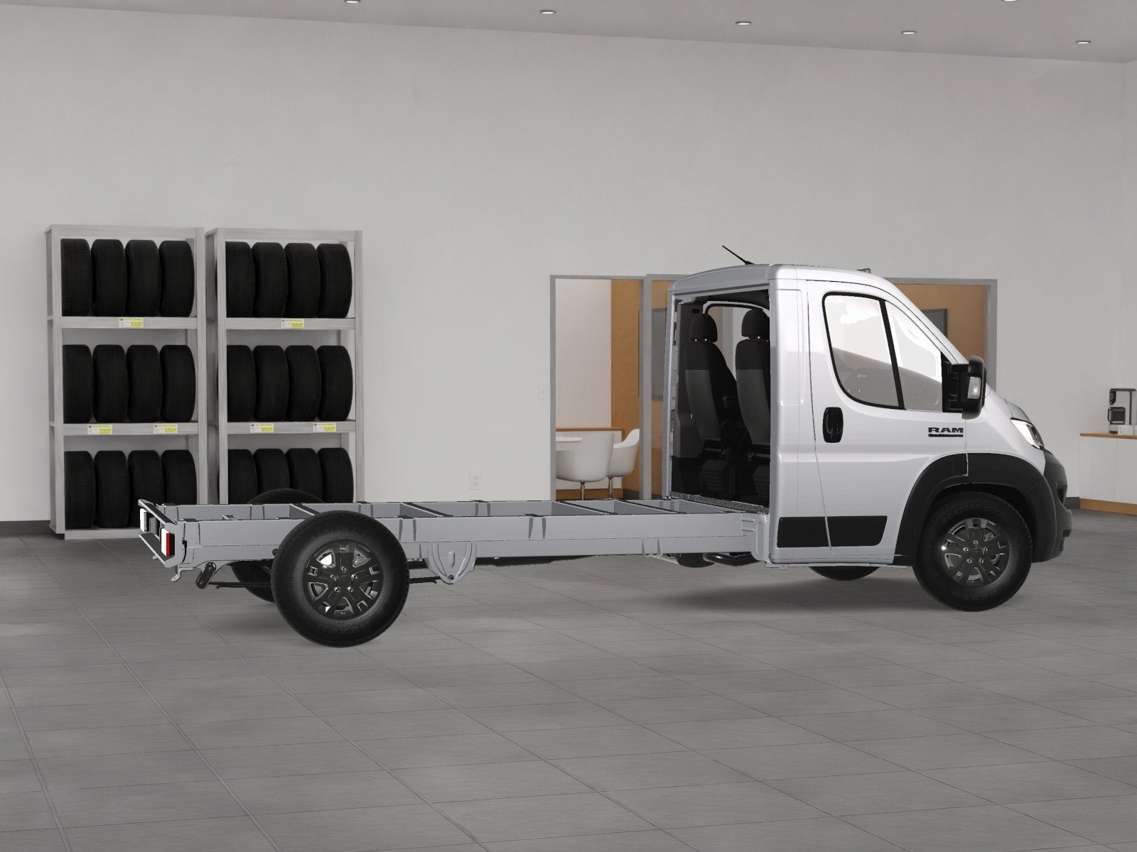 2023 RAM ProMaster 3500 Cutaway RAM PROMASTER 3500 CUTAWAY 159' WB / 104' CA