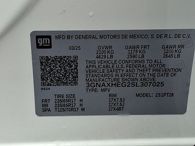2025 Chevrolet Equinox FWD LT