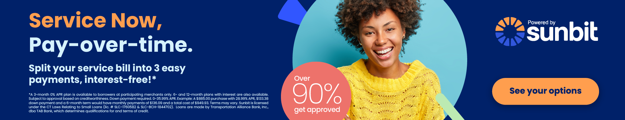 Service Now, Pay Later